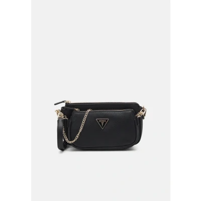 Image of Guess Noelle Pouch Crossbody Handbag, Women&#039;s, Size: One Size, Black