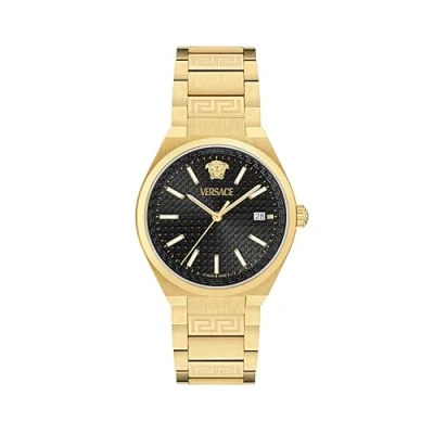 Image of Versace Auria Watch, Size: ONE, Gold tone