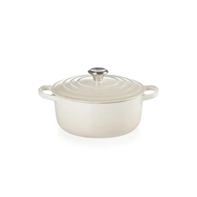 Image of Le Creuset Casserole Signature Meringue ø 20 cm / 2.4 Liter