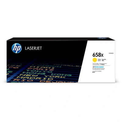 Image of HP 658X High capacity yellow original LaserJet toner cartridge (W2002X) for Color Enterprise M751dn, M751n