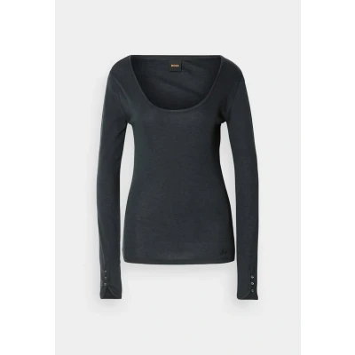 Image of BOSS Edeline Long sleeved top, Women&#039;s, Size: XS, Black