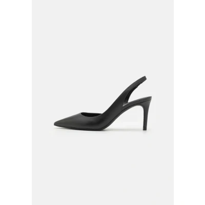 Image of Michael Kors Alina FLEX Sling High heels, Women&#039;s, Size: 4.5, Black Leather