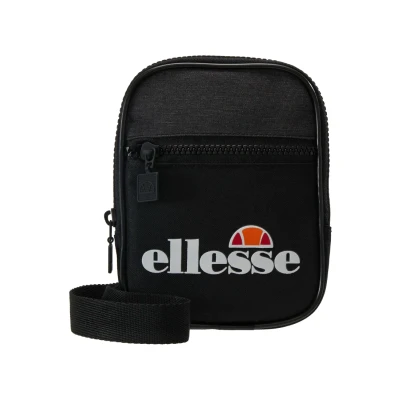 Image of Ellesse Templeton Across body bag, Size: One Size, Black/charcoal marl