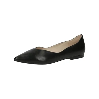 Image of CAPRICE Women&#039;s 9 22110 42 Ballet Flats, Black (Black Nappa), 5 UK