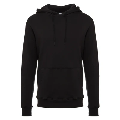 Image of Urban Classics Organic Basic Hoody Hoodie, Men&#039;s, Size: Medium, Black