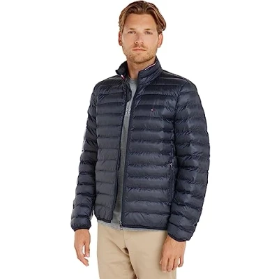 Image of Tommy Hilfiger Packable Circular Jacket Light jacket, Men&#039;s, Size: 3XL, Desert sky