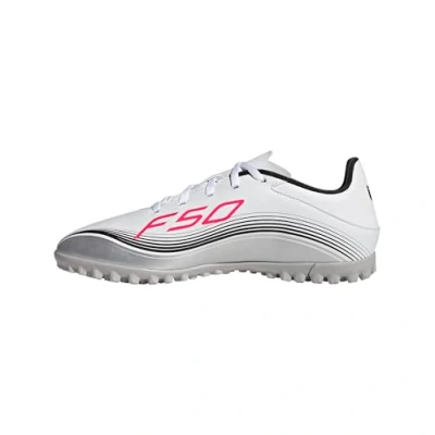 Image of adidas Performance F50 Messi CLUB TF Astro turf trainers White/lucid red/silvercoloured, Men&#039;s, Size: 11, red/silver/coloured shoes