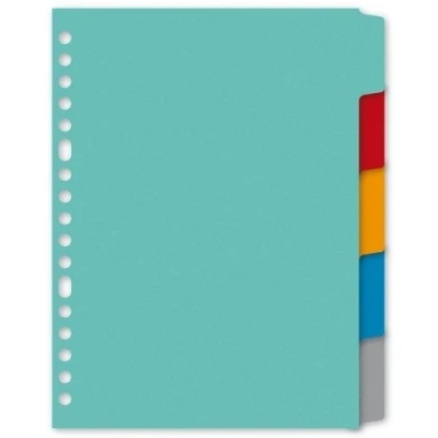 Image of Kangaro Index A5 Blank Cardboard 180 g 17 Pages 5 Pieces Assorted P505M 21.5 x 18 0.1