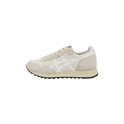 Image of Asics Road running shoes, Men&#039;s, Size: 6.5, Cream white Leather and textile