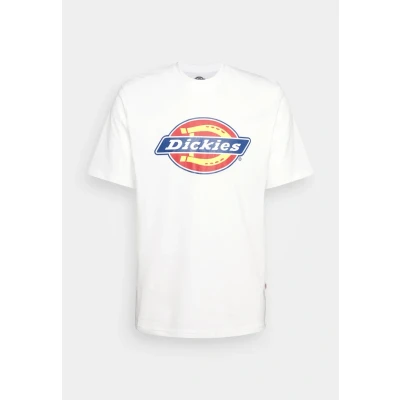 Image of Dickies ICON LOGO TEE Print Tshirt, Men&#039;s, Size: XS, White