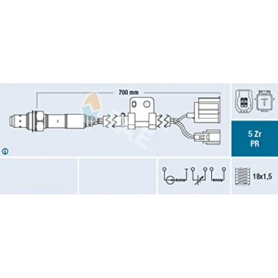 Image of Lambda Sensor FAE 75088
