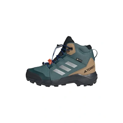 Image of Adidas Terrex MID GTX K Hiking shoes for kids, Size: 10K, Preloved teal silver met semi lucid blue Textile/synthetics