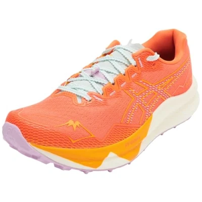 Image of Asics FUJI Speed 3 Trail running shoes, Women&#039;s, Size: 4, Nova orange/light ube Textile/synthetics