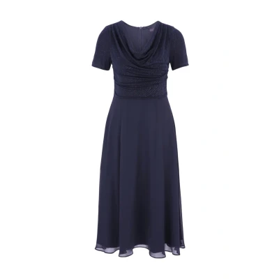 Image of Vera Mont IM Glitzerlook Cocktail dress / Party dress, Women&#039;s, Size: 8, Patch dark blue