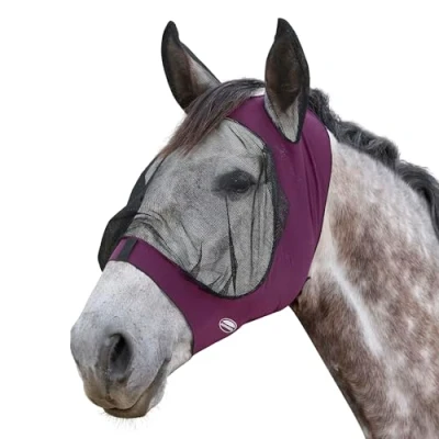 Image of Weatherbeeta Deluxe Stretch Eye Saver with ears