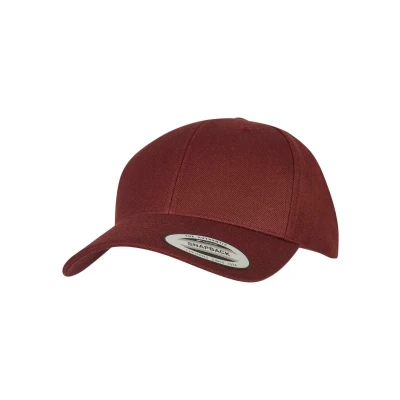 Image of Flexfit Premium Curved Cap, Size: One Size, Maroon