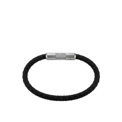 Image of Fossil KNOX Bracelet, Men&#039;s, Size: One Size, Silvertone