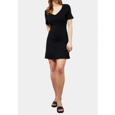 Image of Trendyol Women Mini A line Regular Knit Dress, Multicolored, S