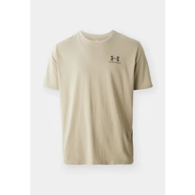 Image of Under Armour Sportstyle Basic Tshirt, Men&#039;s, Size: XS, City khaki/taupe dusk