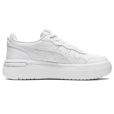 Image of Asics Sportstyle Japan S ST Trainers, Women&#039;s, Size: 7, White glacier grey Leather/synthetics