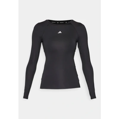Image of adidas Performance Techfit Longsleeve TOP Long sleeved top, Women&#039;s, Size: XXL, Black