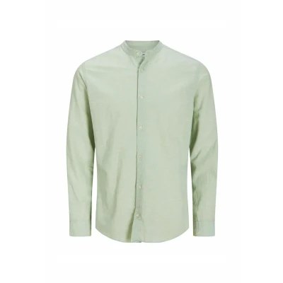 Image of Jack &amp; Jones Jjebreeze BAND Shirt Shirt, Men&#039;s, Size: 5XL, Iceberg green