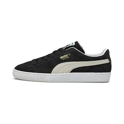 Image of PUMA Men&#039;s Suede Classic Xxi Low Boot, black white, 9.5 UK