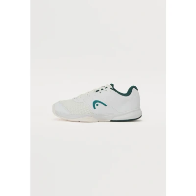 Image of Head Revolt Court Multicourt tennis shoes, Men&#039;s, Size: 9, White/pine green shoes