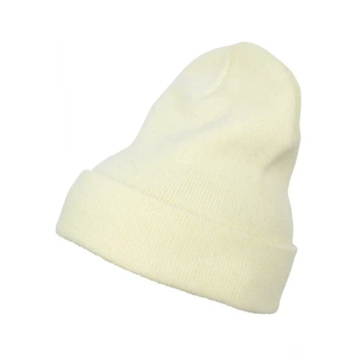 Image of Flexfit Yupoong Heavyweight LONG Beanie, Size: One Size, Powderyellow