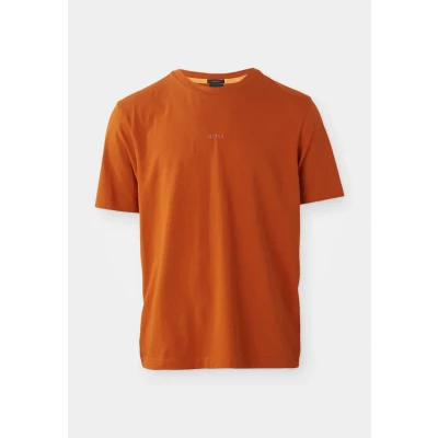 Image of BOSS Basic Tshirt, Men&#039;s, Size: XS, Open orange