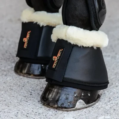 Image of Kentucky Overreach Boots Naturel Black Sheepskin Leather Size M