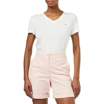 Image of Tommy Hilfiger Shorts, Women&#039;s, Size: 34, Whimsy pink