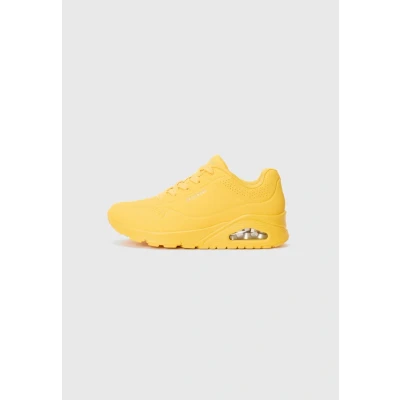 Image of Skechers Women&#039;s Uno Stand on Air Sneaker, Musturd, 3 UK