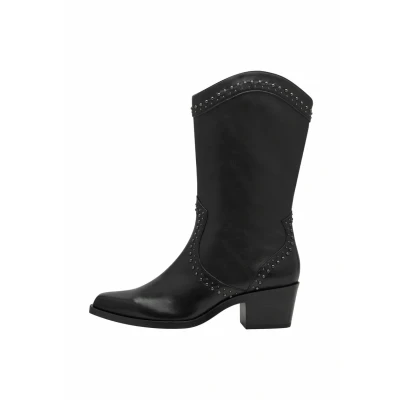 Image of Tamaris Women&#039;s Heel Ankle Boots, black, 4 UK