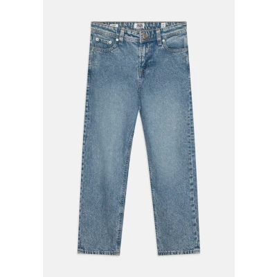 Image of Jack &amp; Jones Junior Jjichris Jjoriginal JNR Straight leg jeans for kids, Size: 9y, Blue denim