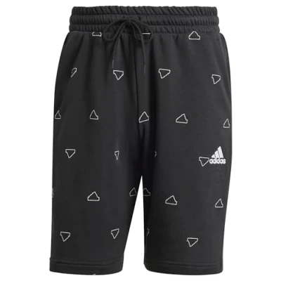 Image of adidas Men&#039;s Seasonal Essentials Monogram Graphic Shorts