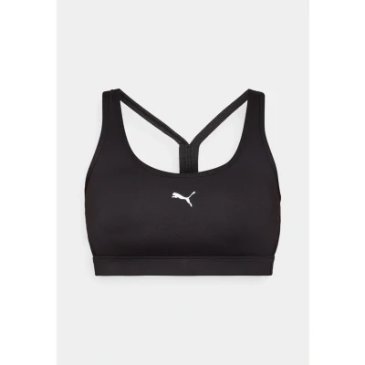 Image of Puma BRA Medium support sports bra, Women&#039;s, Size: Small, Black