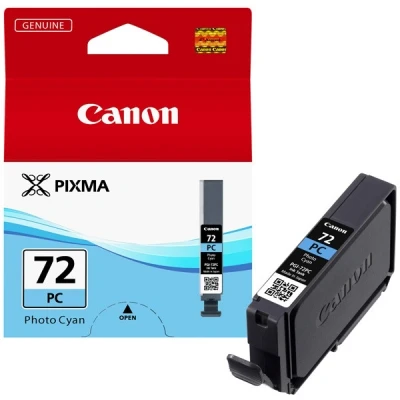 Image of PIXMA Pro 10 Canon PGI 72PC photo cyan ink cartridge (original Canon)