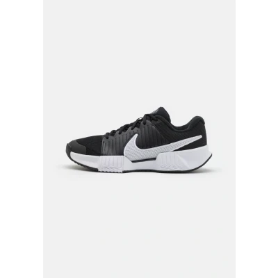 Image of Nike Performance ZOOM GP Challenge PRO Clay court tennis shoes, Men&#039;s, Size: 7.5, Black/white Imitation leather/ textile