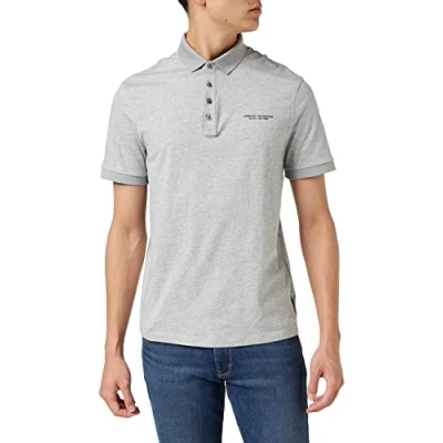 Image of Armani Exchange Polo shirt, Men&#039;s, Size: Small, Grau
