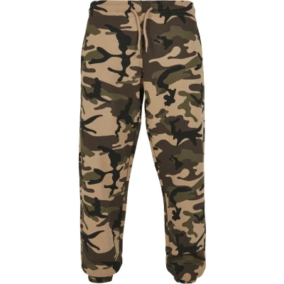 Image of Urban Classics Basic CAMO Tracksuit bottoms, Men&#039;s, Size: XXS, Wood camouflage