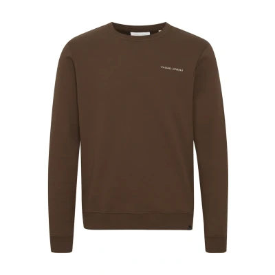 Image of Casual Friday Severin CREW NECK Sweatshirt, Men&#039;s, Size: 3XL, Potting soil