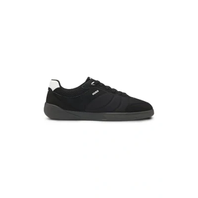 Image of HUGO Riven_tenn_puny Trainers, Men&#039;s, Size: 9, Black Leather