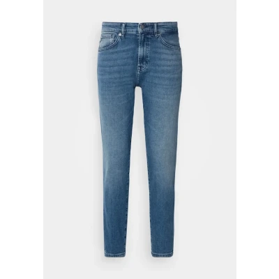 Image of BOSS ONYX Slim fit jeans, Men&#039;s, Size: 29x34, Medium blue