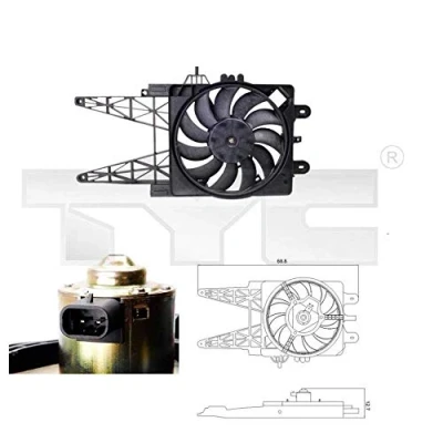 Image of Fan, radiator TYC 809 0008