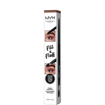 Image of NYX Professional Makeup Fill and Fluff Eyebrow Pomade Pencil 0.2g (Various Shades) Auburn