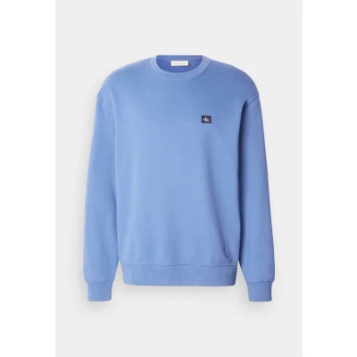 Image of Calvin Klein Jeans Badge Sweatshirt, Men&#039;s, Size: XS, Blue