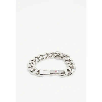 Image of Tommy Hilfiger WILD Bracelet silvercoloured, Men&#039;s, Size: One Size, Silver coloured