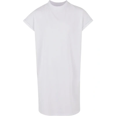 Image of Urban Classics Turtle Extended Shoulder Jersey dress for kids, Size: 7 8y, White