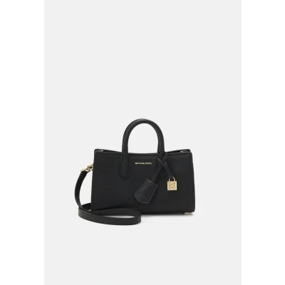 Image of Michael Kors Scarlett Xbody Handbag, Women&#039;s, Size: One Size, Black